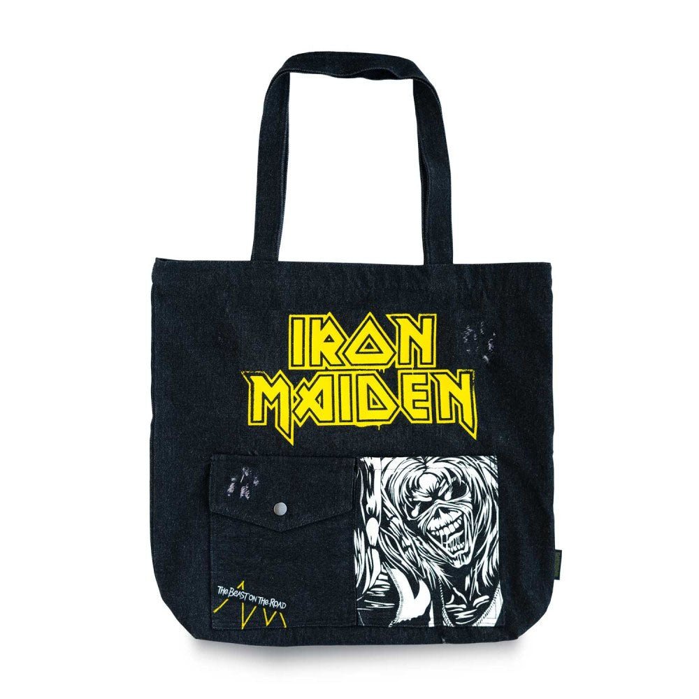 【予約商品】 IRON MAIDEN アイアンメイデン (結成 50周年 ) - THE BEAST ON THE ROAD / トートバッグ - PGS
